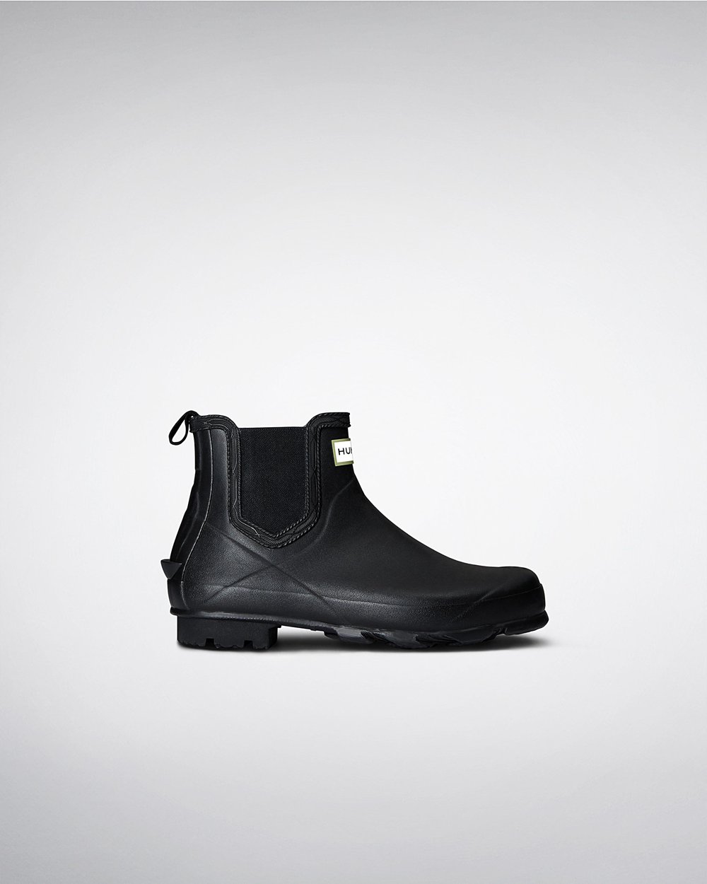 Hunter Hombre Norris Field - Botas Chelsea Negras - 340-LKEWGI